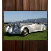 Металлическая табличка Horch 853 Special Roadster by Erdmann & Rossi